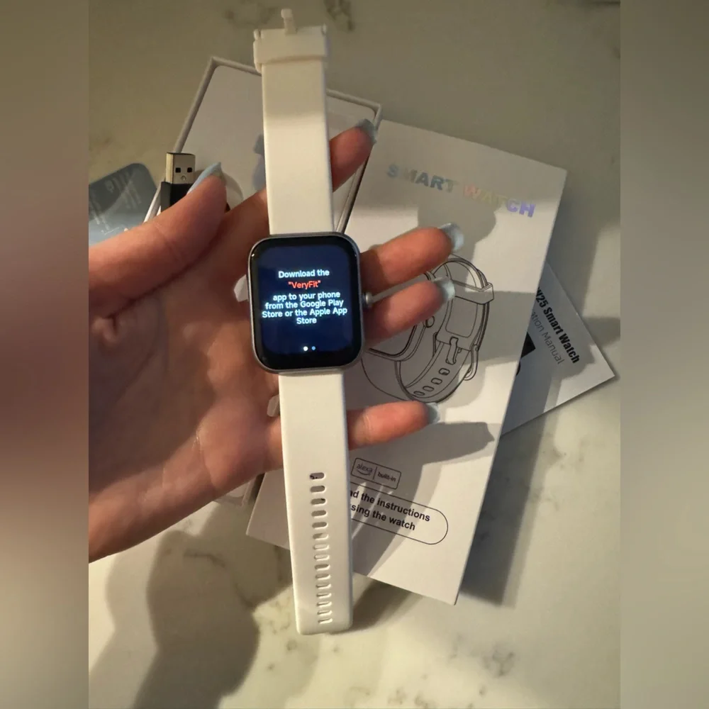 White smartwatch NEW